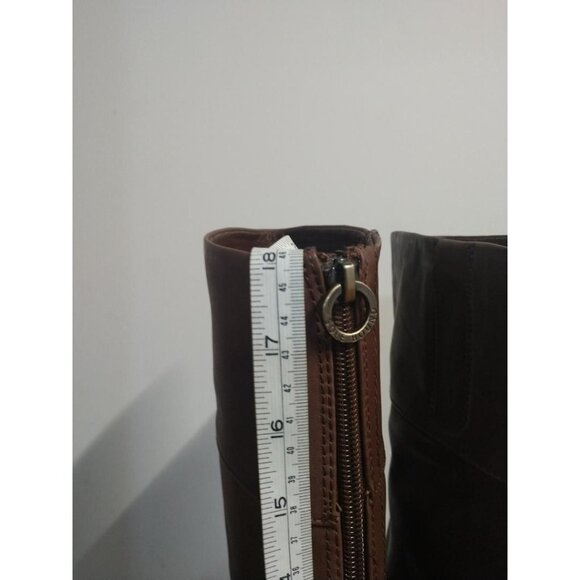 Sole Bound Dreia By Baretraps Womens Artisan Leather Knee-High Boots Brown Size - Picture 3 of 10